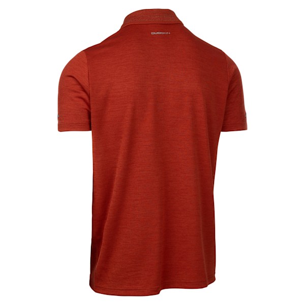 Trespass Mckay Aktiv Pikétröja för Män XXL Bränd Sienna Marl Burnt Sienna Marl XXL