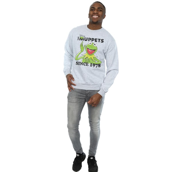 Disney Herr The Muppets Kermit Sedan 1978 Sweatshirt M Heather Heather Grey M