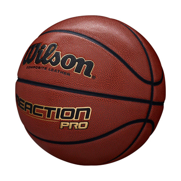 Wilson Reaction Pro Leather Basketball 6 Tan Tan 6