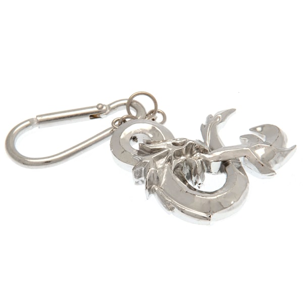 Dungeons & Dragons Logotyp 3D Nyckelring One Size Silver Silver One Size