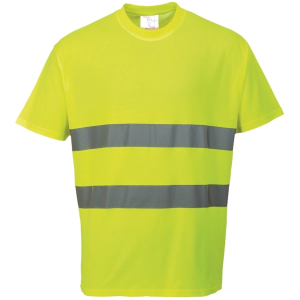 Portwest Cotton Comfort Reflex T-shirt M Gul Yellow M