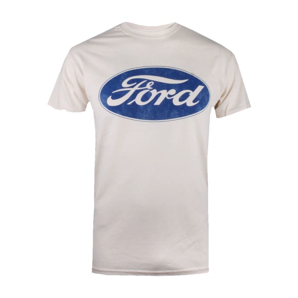 Ford Herr Logotyp bomull T-shirt S Washed Black Washed Black S