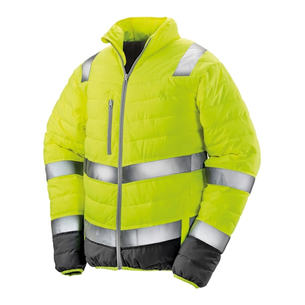 SAFE-GUARD by Result Herr Säkerhetsjacka S Fluro Gul Fluro Yellow S