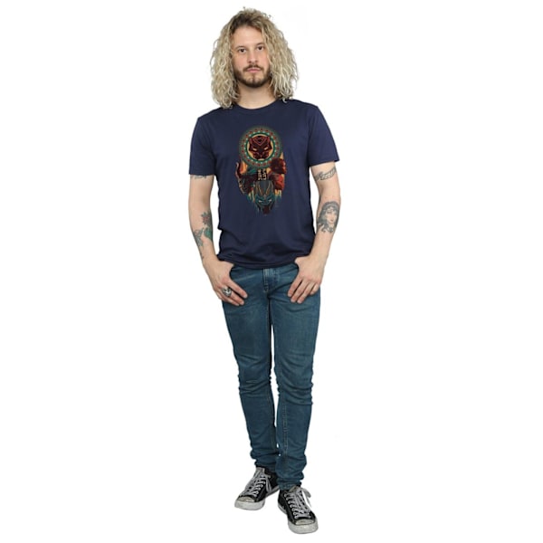 Marvel Black Panther Totem T-shirt XXL Marinblå Navy Blue XXL