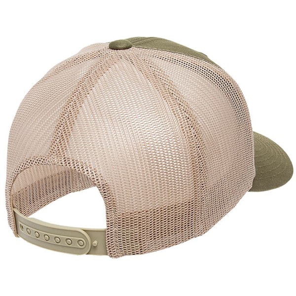 Yupoong Flexfit Retro Snapback Trucker Cap One Size Moss/Khaki Moss/Khaki One Size