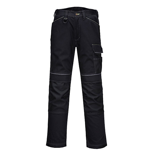 Portwest Herr PW3 Arbetarbyxor 41R Svart Black 41R
