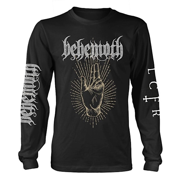 Behemoth Unisex Adult LCFR Long-Sleeved T-Shirt XL Svart Black XL