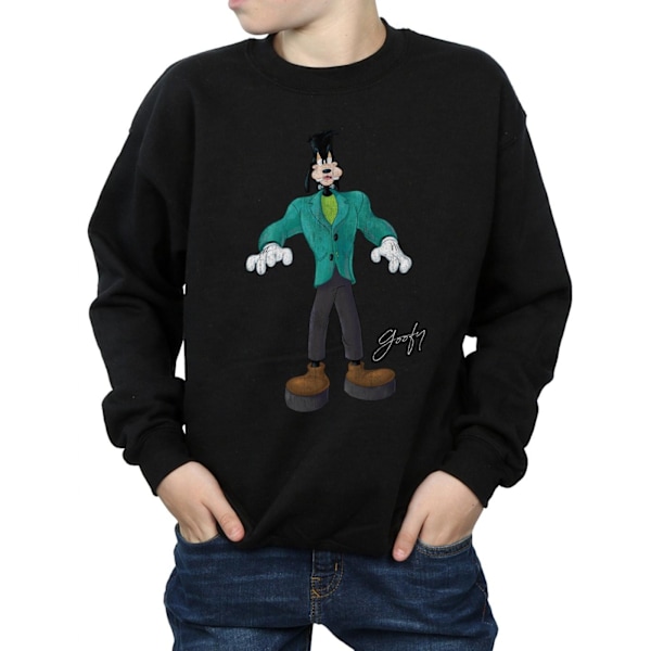 Disney Boys Frankenstein Goofy Sweatshirt 7-8 år Svart Black 7-8 Years