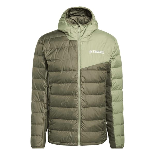 Adidas Herr Mt Down Hooded Jacket M Olive Strata/Evergreen Olive Strata/Evergreen M