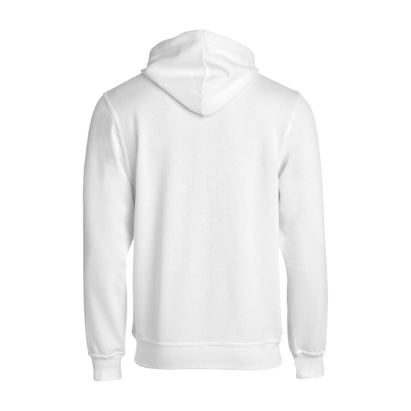 Clique Herr Basic Full Zip Hoodie XL Vit White XL