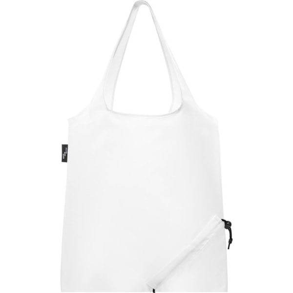 Bullet Sabia Återvunnen Packaway Tote Bag One Size Vit White One Size
