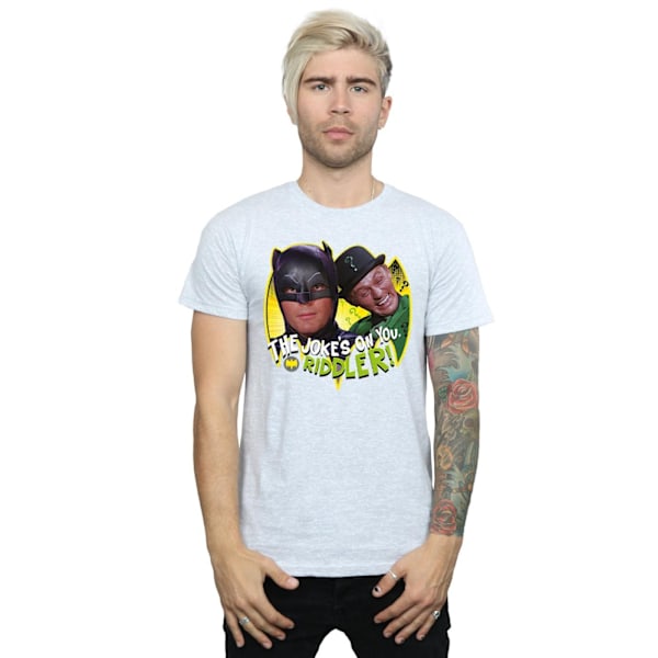 DC Comics Herr Batman TV-serie The Riddler Joke T-shirt M Spor Sports Grey M