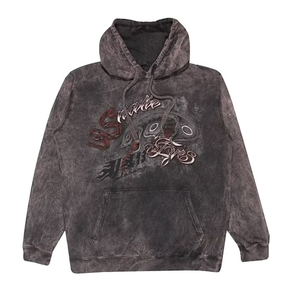 Alchemy Herr Snake Eyes Hoodie S Grå Grey S