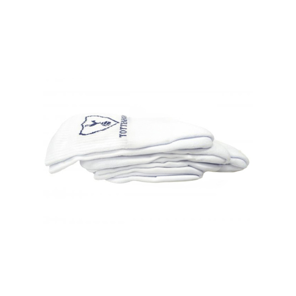 Tottenham Hotspur FC Barn/Barn Socks (3-pack) 4 White/Blue 4 UK-6.5 UK Child
