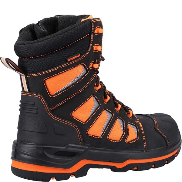 Amblers Unisex Adult Radiant Nubuck High Rise Säkerhetsstövlar 11 U Black/Orange 11 UK