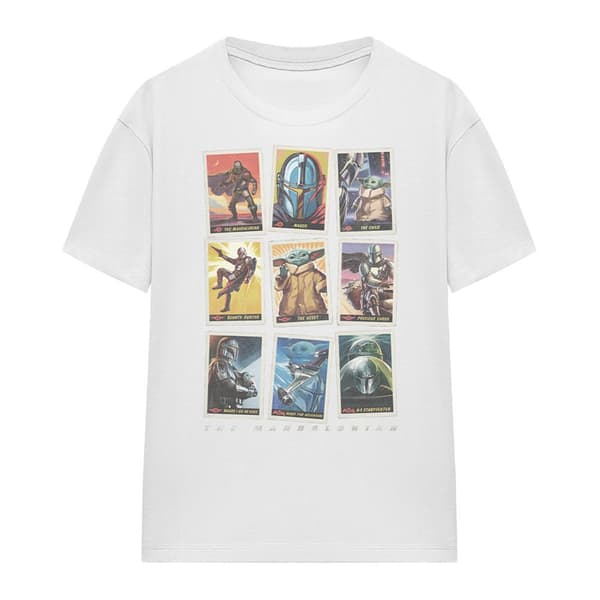 Star Wars: The Mandalorian Dam/Dam Trading Card Distressed White XL