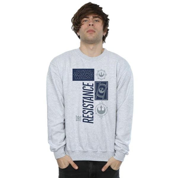 Star Wars The Last Jedi The Resistance Sweatshirt L Sports - Herr Sports Grey L