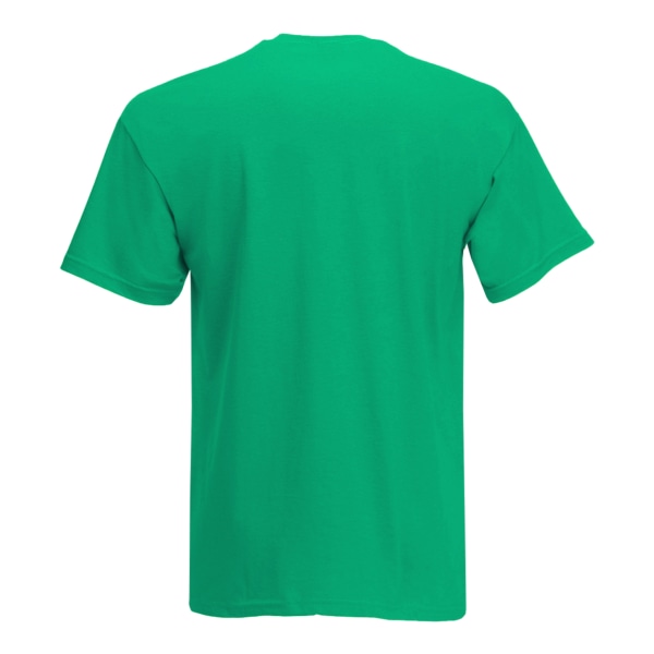 Herr Value Kortärmad Casual T-shirt Liten Grön Green Small