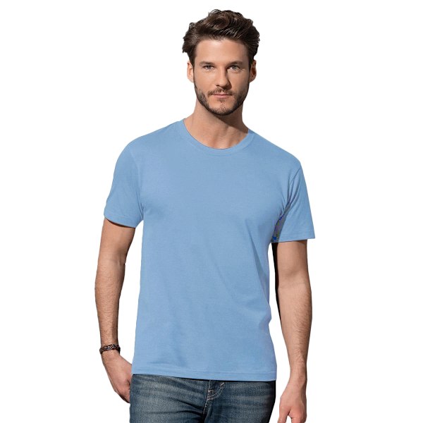 Stedman Comfort Tee S Ljusblå Light Blue S