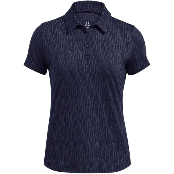 Under Armour Dam Playoff 3.0 Jacquard Pikétröja 12 U Blue 12 UK
