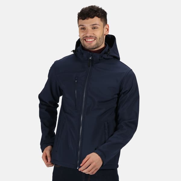 Regatta Professional Herr 3-Lagers Membran Soft Shell Jacka XL Black/Red XL