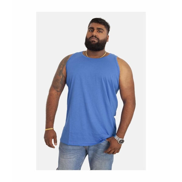 Duke Herr Tanktop Fabio 2 Kingsize 6XL Blå Blue 6XL