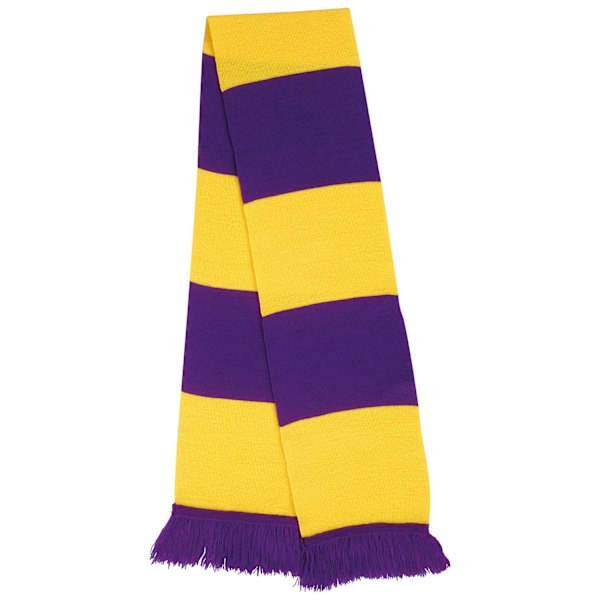 Result Vinter Essentials Team Vinterhalsduk En Storlek Lila/Gul Purple/Yellow One Size
