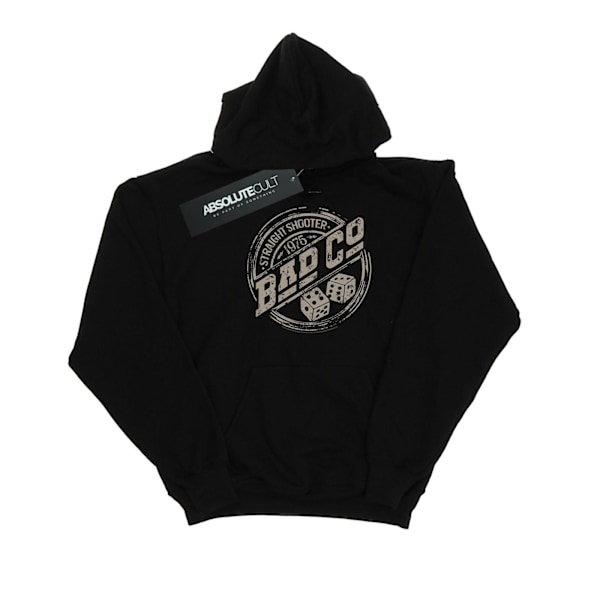 Bad Company Mens Straight Shooter Hoodie 4XL Svart Black 4XL