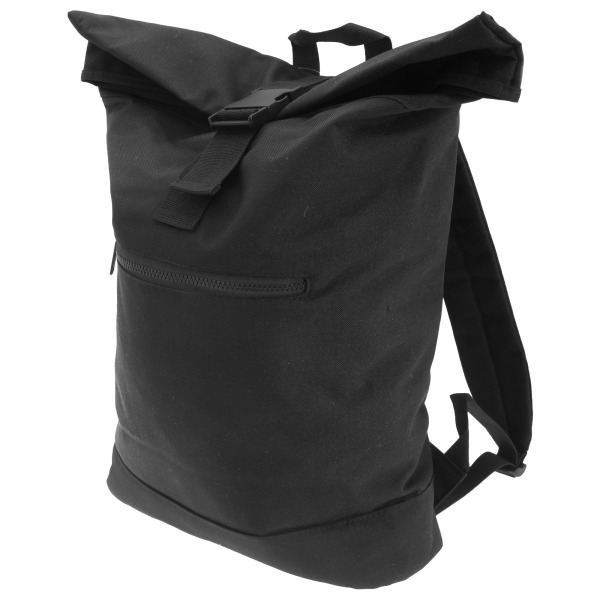 Bagbase Roll-Top Ryggsäck / Ryggsäck / Väska (12 liter) (Förpackning med Black One Size