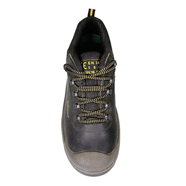 Grisport Worker Läder Säkerhetsskor 6 UK Svart Black 6 UK