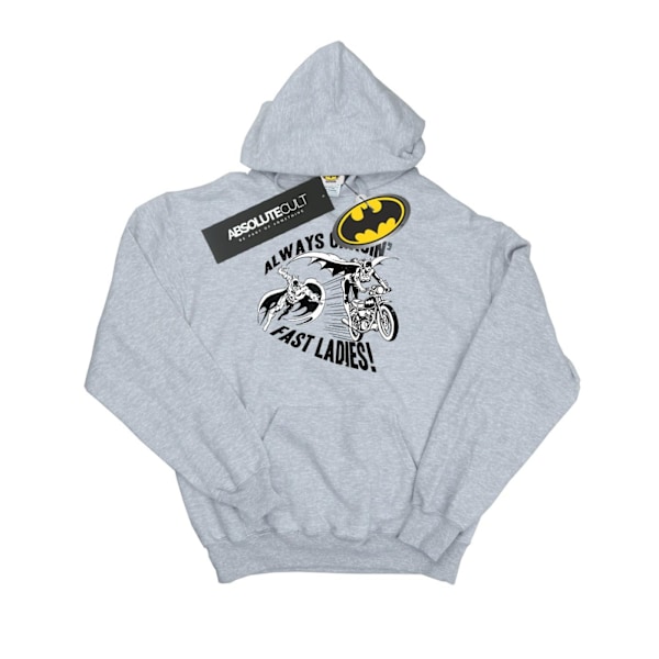 DC Comics Herr Batman Always Chasin´ Hoodie M Sports Grey Sports Grey M