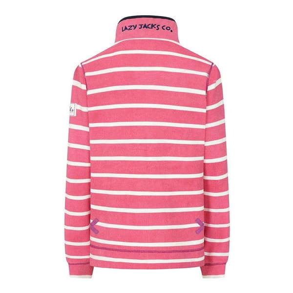 Lazy Jacks Randig Pikétröja för damer 8 UK Cherry Cherry 8 UK