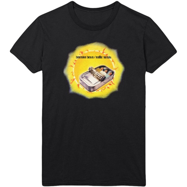 Beastie Boys Unisex Vuxen Hello Nasty T-Shirt S Svart Black S