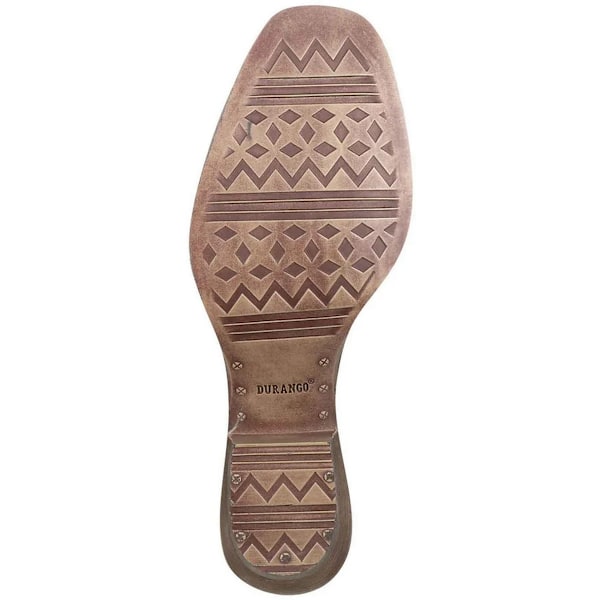 Durango Dam/Damer Dream Catcher Distressed Full Grain Läder Brown 8 UK