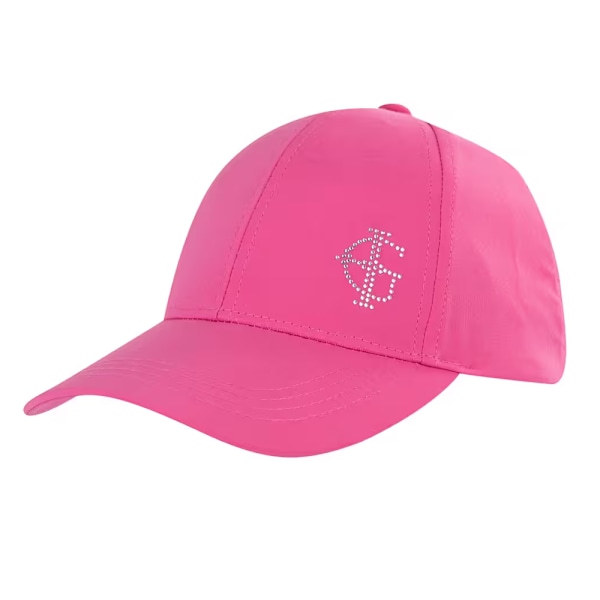 Island Green Baseballkeps med Diamantlogga för Kvinnor/Dam, Storlek One Size Pink One Size