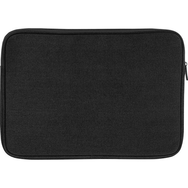 Unbranded Joey Canvas Recycled 2L Laptop Sleeve One Size Solid Solid Black One Size