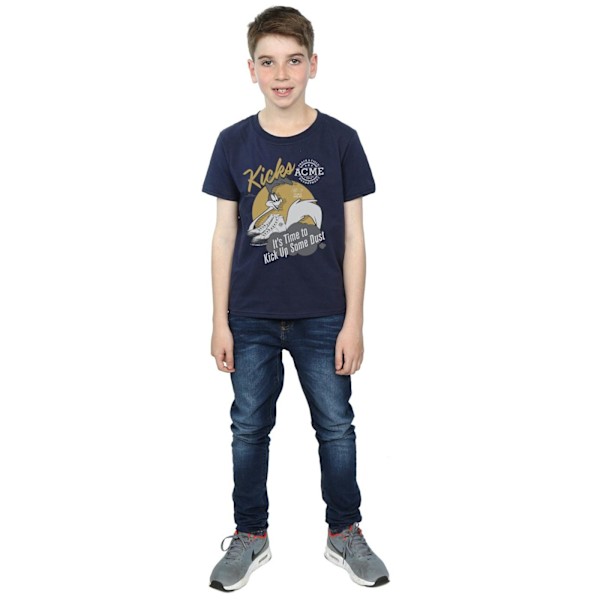 Looney Tunes Boys Road Runner Kicks T-shirt 12-13 år Marinblå Navy Blue 12-13 Years