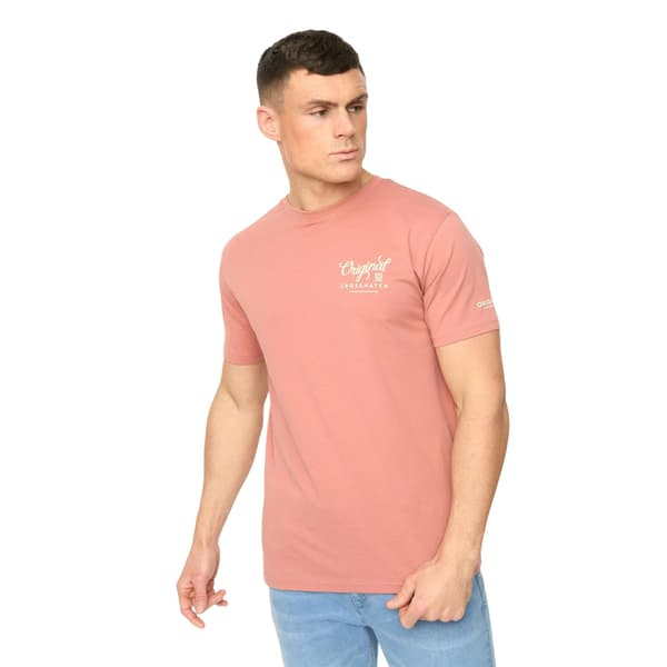 Crosshatch Herr Tryplex T-shirt i bomull (5-pack) S Flerfärgad Multicoloured S