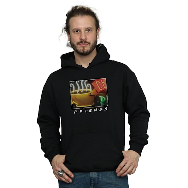 Friends Herr Central Perk Homage Hoodie XL Svart Black XL