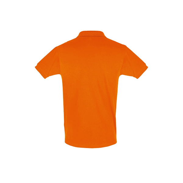 SOLS Herr Perfect Pique Kortärmad Poloskjorta S Orange Orange S