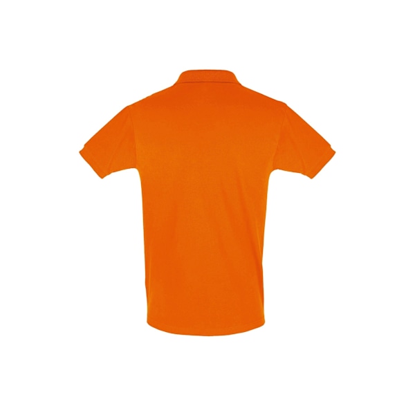 SOLS Herr Perfect Pique Kortärmad Poloskjorta XXL Orange Orange XXL