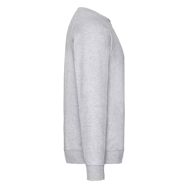 Fruit of the Loom Classic Sweatshirt för män 4XL Gråmelerad Grey Heather 4XL