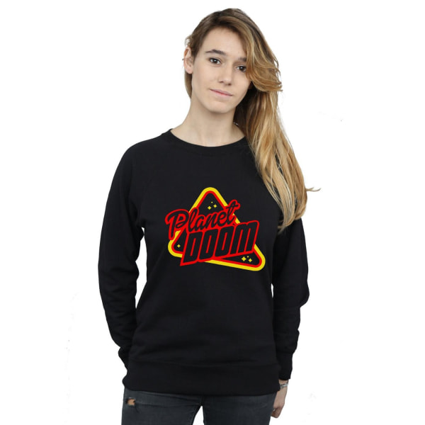 Ready Player One Womens/Ladies Planet Doom Logo Sweatshirt XXL Black XXL