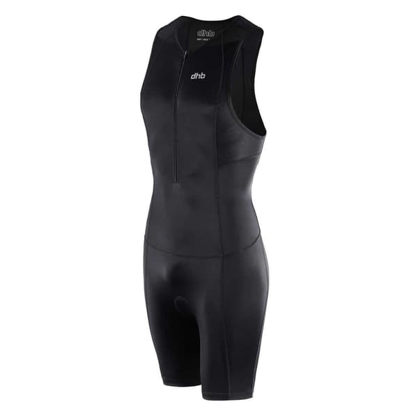 dhb Herr Hydron Ärmlös Trisuit L Svart Black L