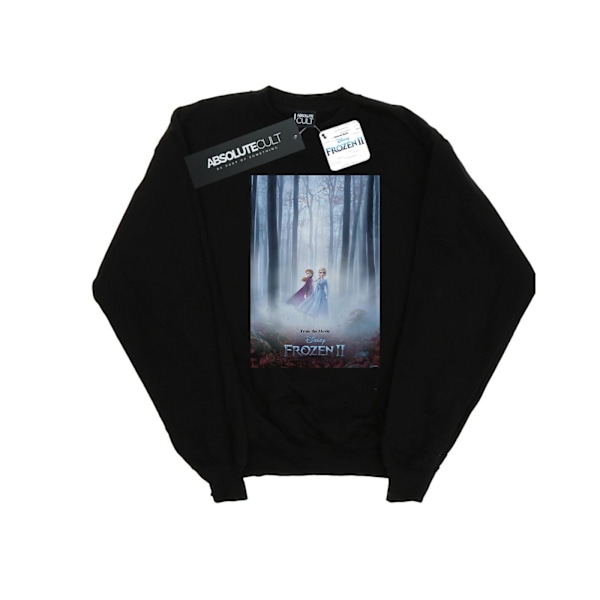 Disney Herr Frozen 2 Film Affisch Sweatshirt 3XL Svart Black 3XL