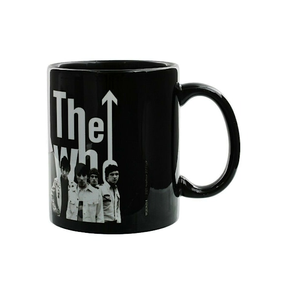 The Who Band Mug En Storlek Svart/Vit Black/White One Size