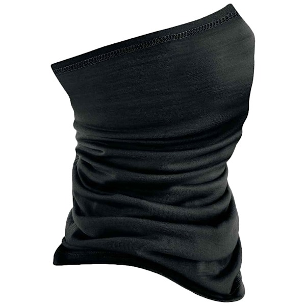 Beechfield Unisex Adult Morf Merino Wool Snood One Size Black Black One Size