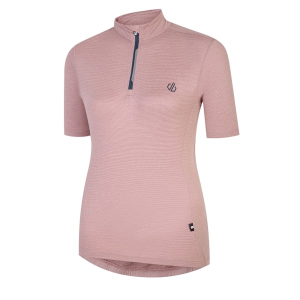 Dare 2B Dam/Kvinnor Pedal Through It Marl Lättvikts Jersey Dusky Rose 12 UK