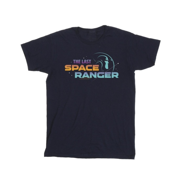 Disney Boys Lightyear Last Space Ranger Text T-shirt 3-4 år Navy Blue 3-4 Years