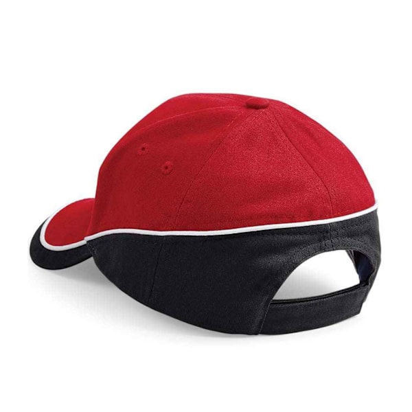 Beechfield Teamwear Competition Cap One Size Classic Röd/Svart/ Classic Red/Black/White One Size